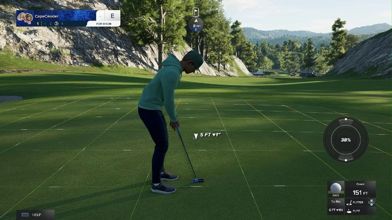 PGA TOUR 2K25: Equine Trails Look-in
