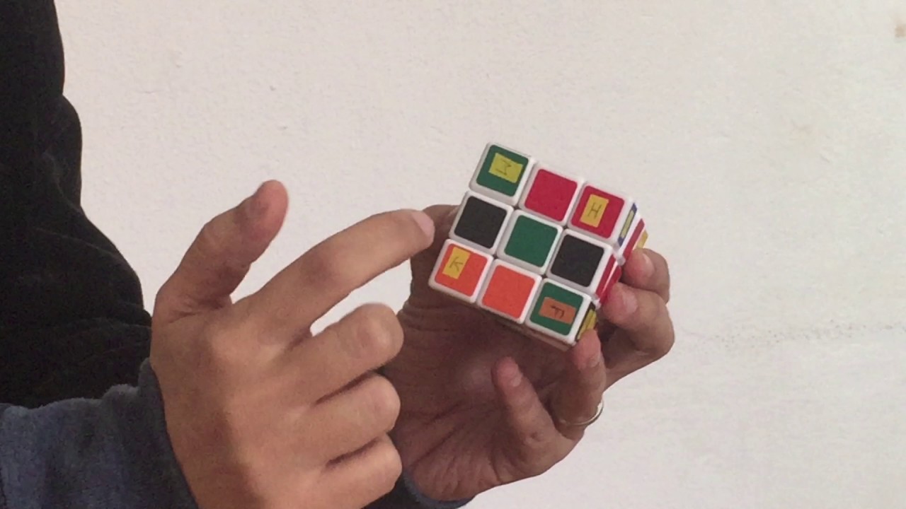 حل مكعب ريبيك معصوب العينين (الحلقة 4 )