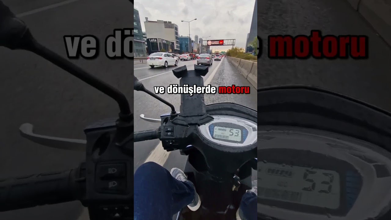 Yağmurda dikkatli motor kullanma noktaları #motorcycle