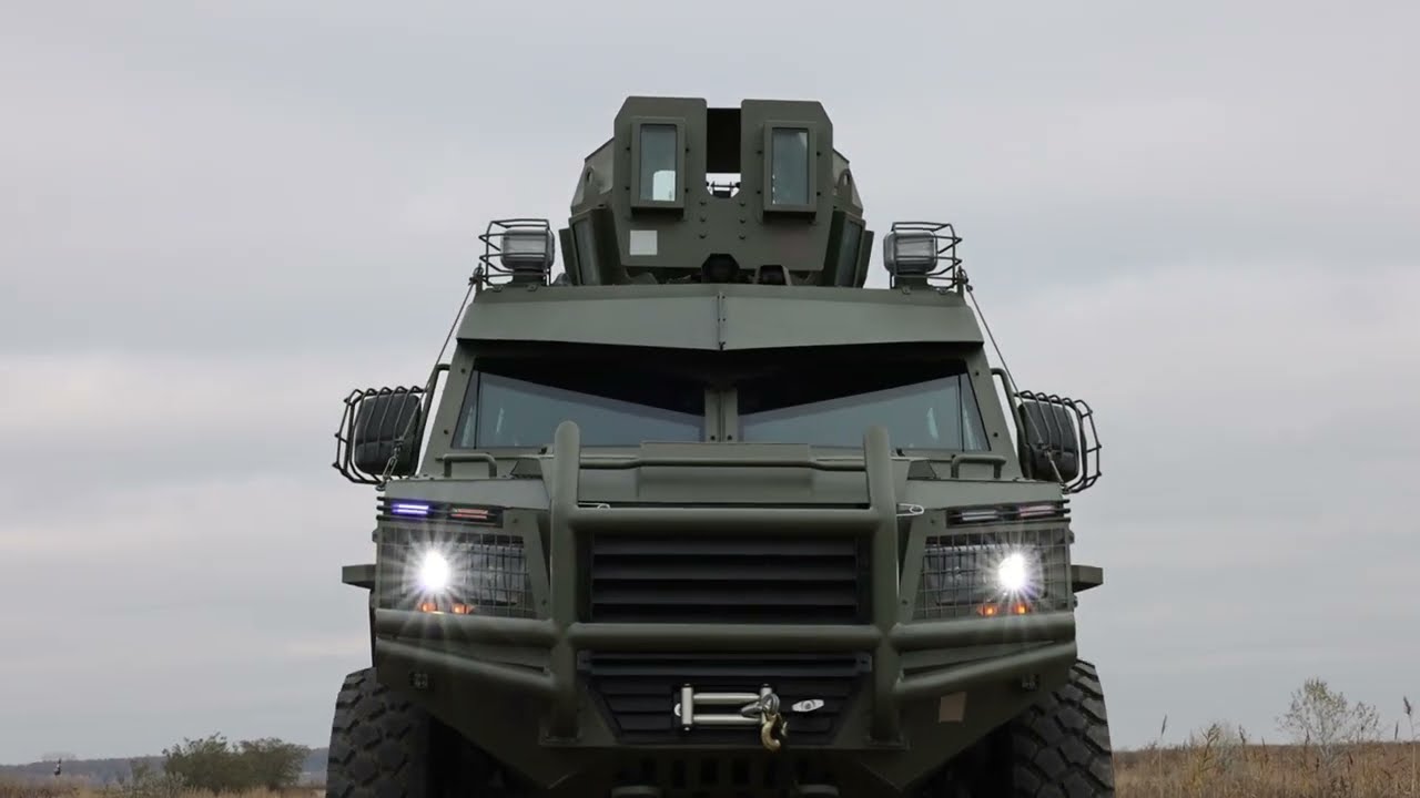 Базовий серійний бронеавтомобіль MRAP &laquo;ГЮРЗА&raquo; - &laquo;UAT GYURZA 01&raquo;