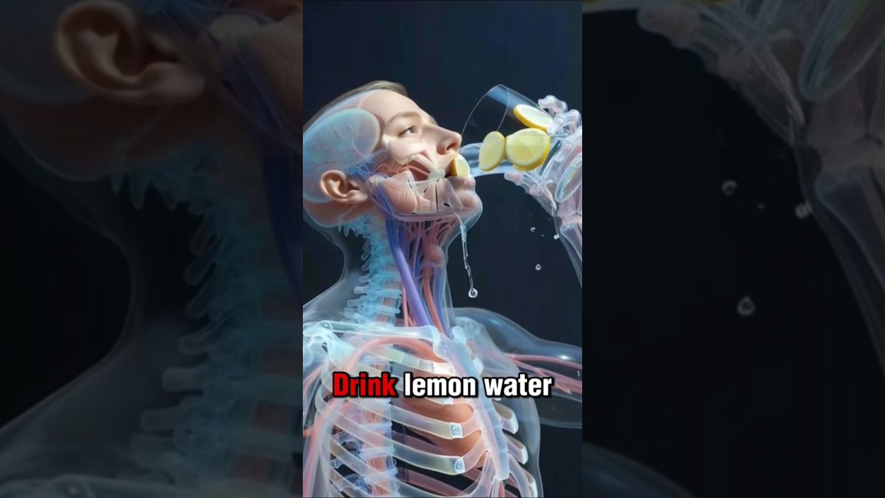 What Happens If You Drink Lemon Water on an Empty Stomach for 7 Days 🍋