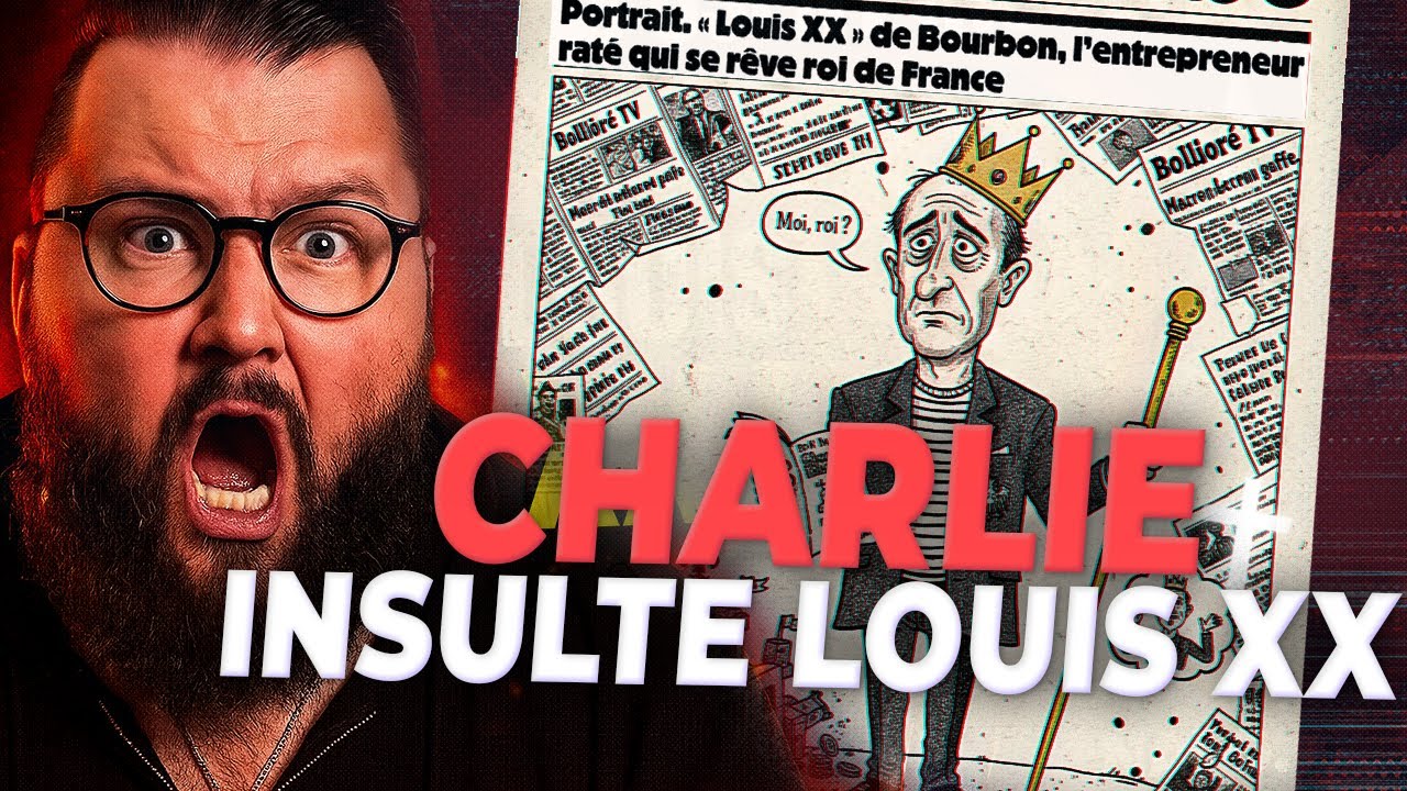 Charlie Hebdo insulte Louis de Bourbon et la France !!