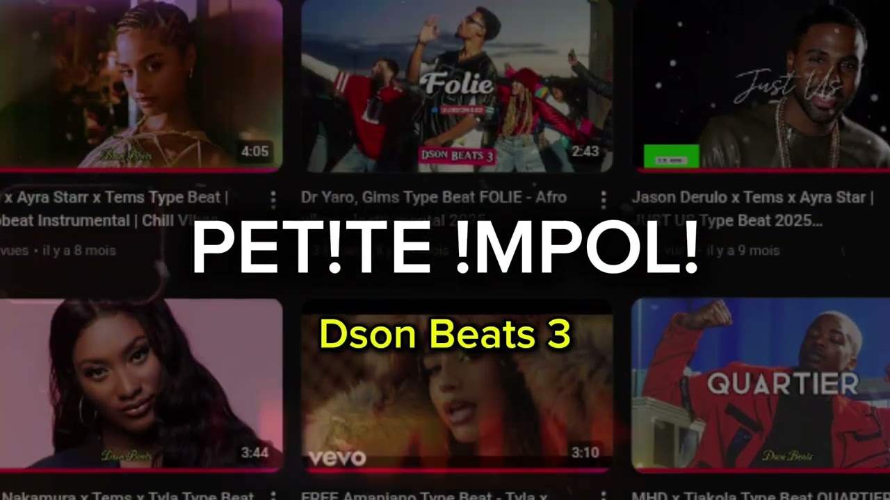Petit iMPOLi 2026 Instrumental – Afro Melodic Rap Type Beat (Keblack x Franglish)
