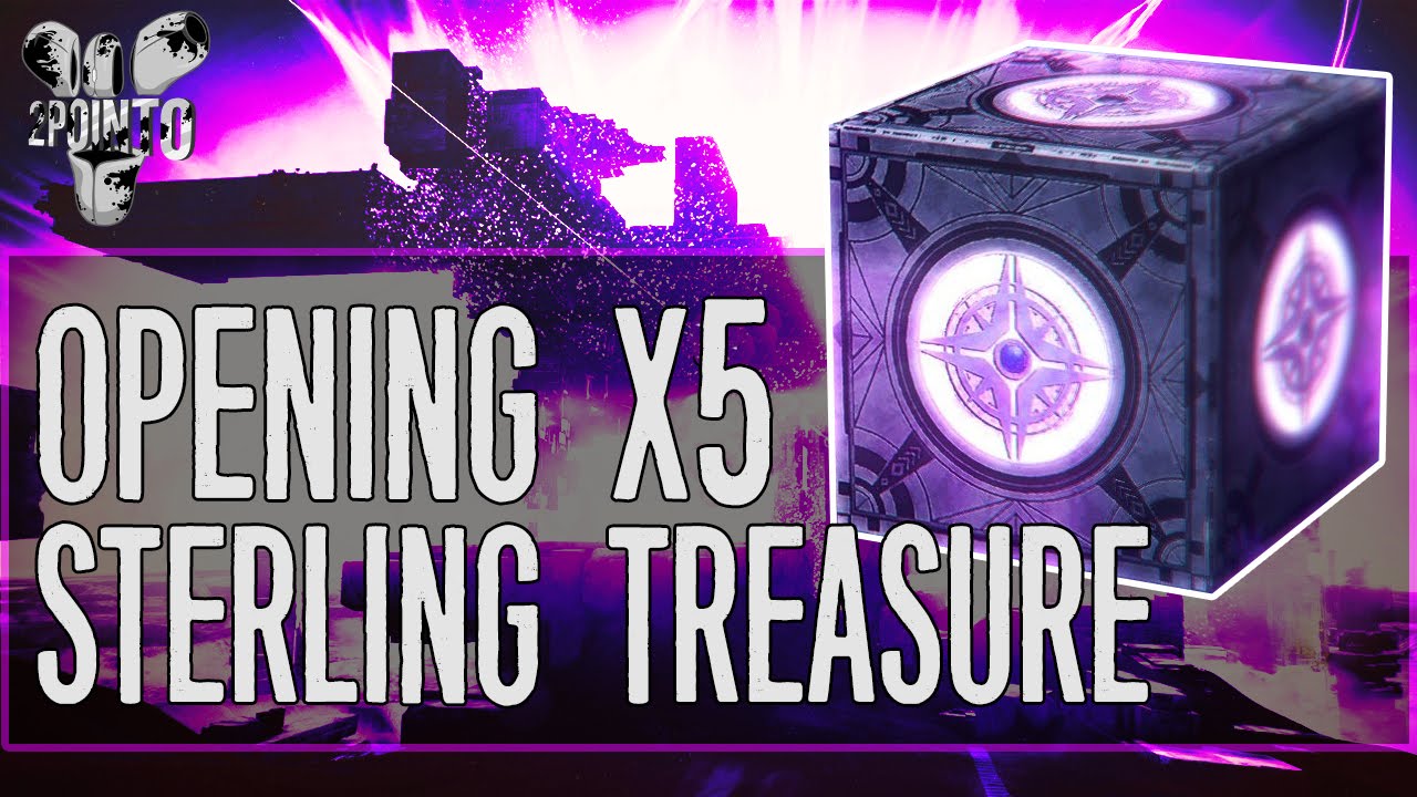 Destiny: STERLING TREASURE OPENING X5 - HUNTING FOR TITAN GEAR - Sterling Treasure Packages