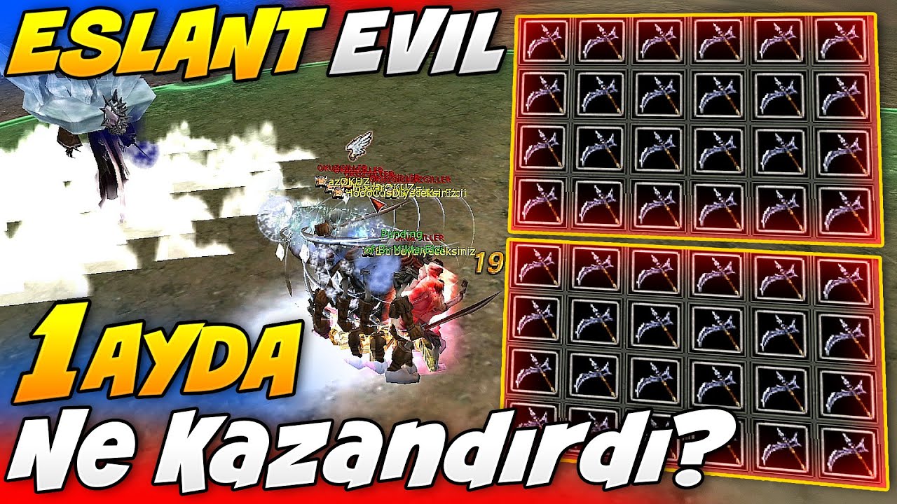 ESLANT EVIL 1 AYDA NE KADAR KAZANDIRIYOR? - INT PRI 4