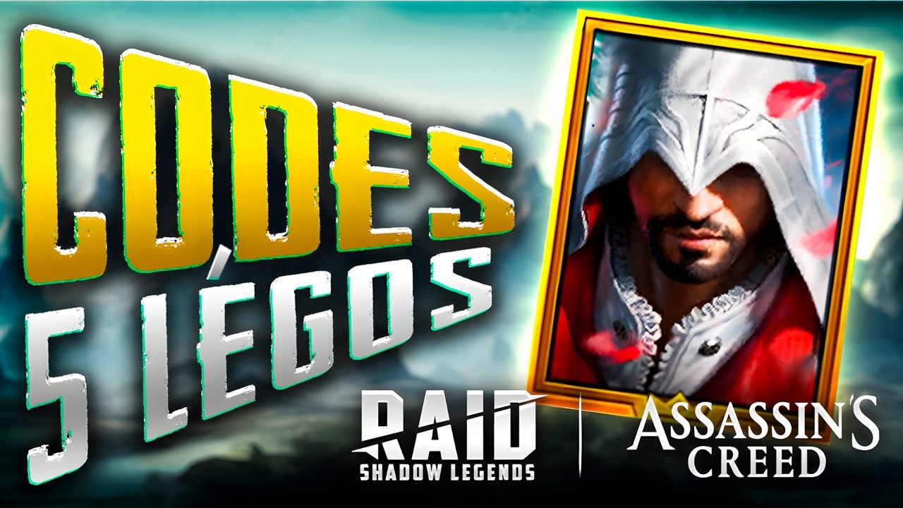 ASSASSIN&rsquo;S CREED x Raid Shadow Legends ⚜️ Codes Promo pour TOUS ⚜️FR 2026