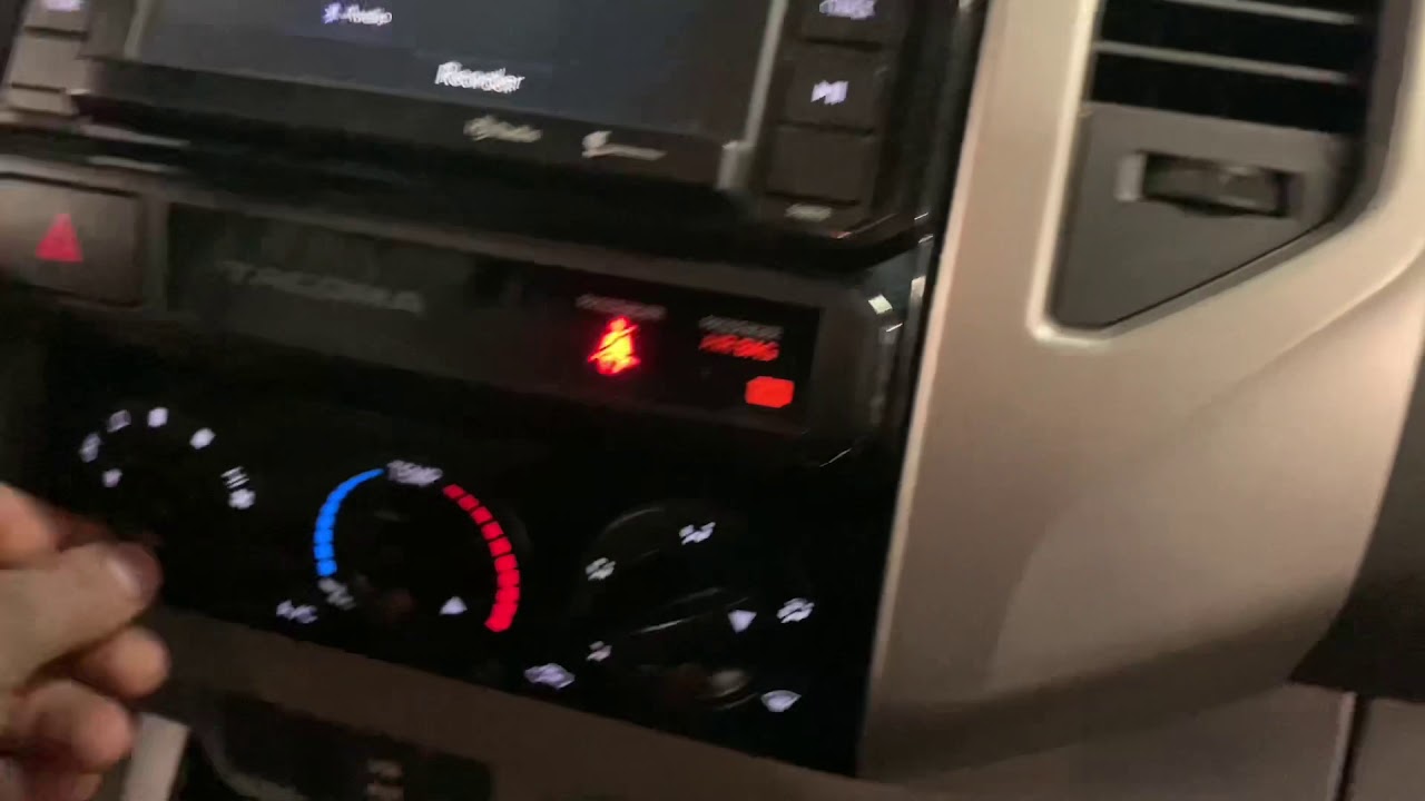 Toyota Tacoma resistencia del motor del ventilador( no funciona solo en la última verdad.