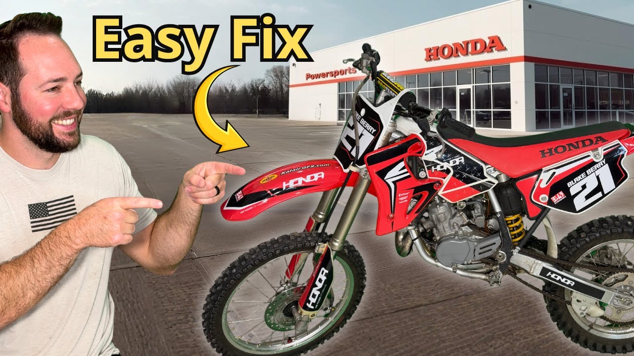 Why This $300 2002 CR 80 RB Was Blowing OIL Everywhere (We Finally Found It)