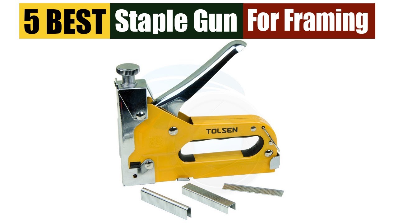 Best Staple Guns For Picture Framing of 2025 [Updated]