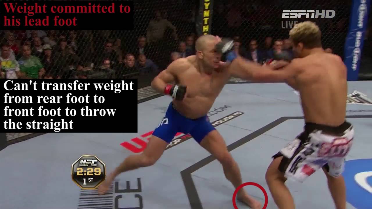 Georges St-Pierre Film Study Part 1 - Striking Tactics