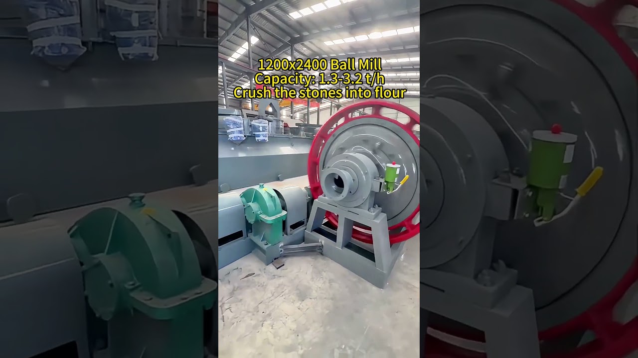1200x2400 Ball Mill #ballmill   #manufacturer #ballmill #supplier #factory #machine #mining