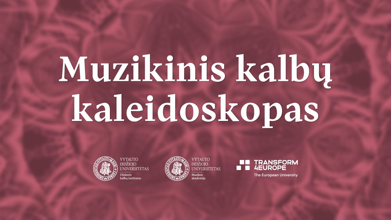 Muzikinis kalbų kaleidoskopas