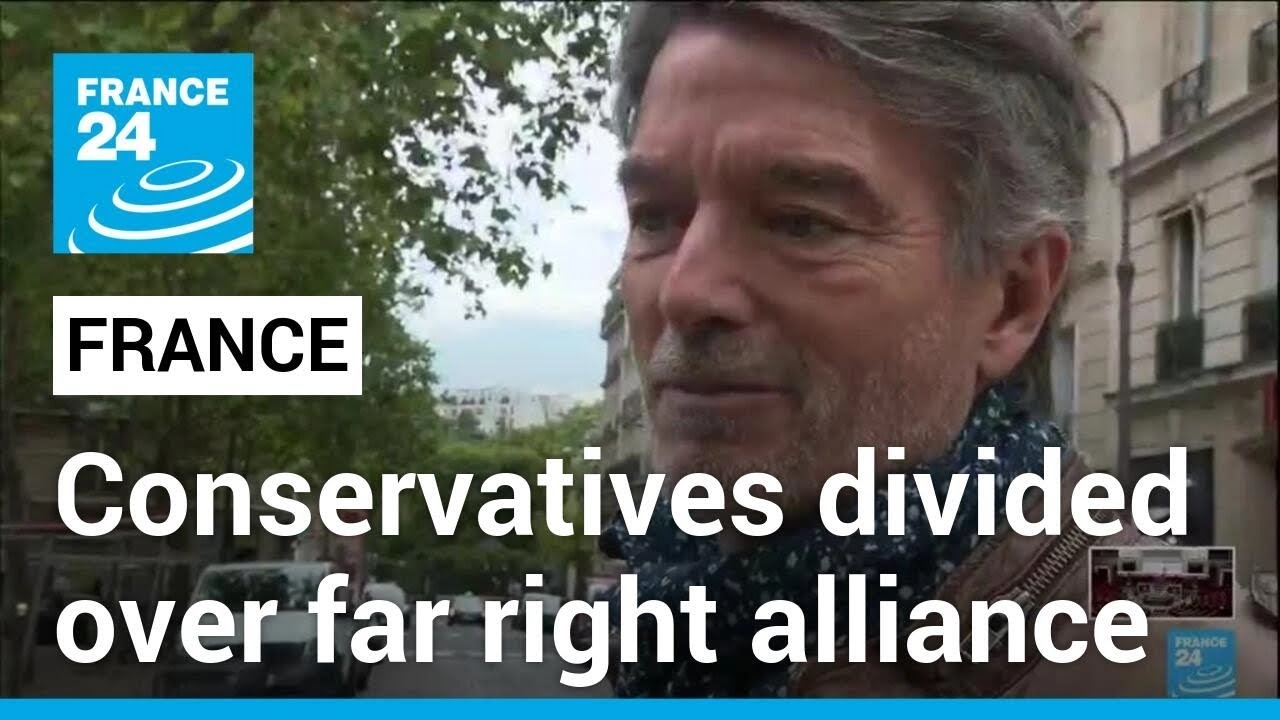 France&rsquo;s conservative Republicans party divided over alliance with far right &bull; FRANCE 24 English