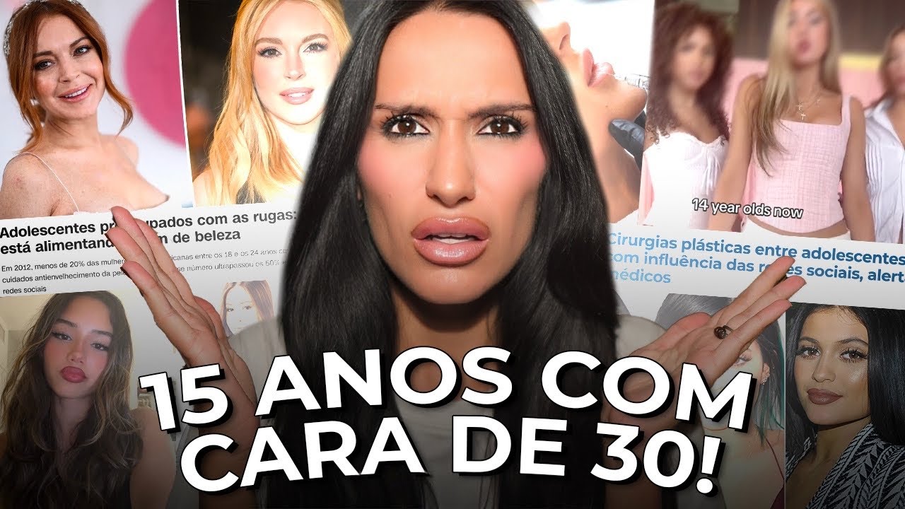 AS REDES SOCIAIS ESTÃO MATANDO A ADOLESCÊNCIA - MENINAS OU PERSONAGENS DO TIKTOK? ADULTIZAÇÃO ?