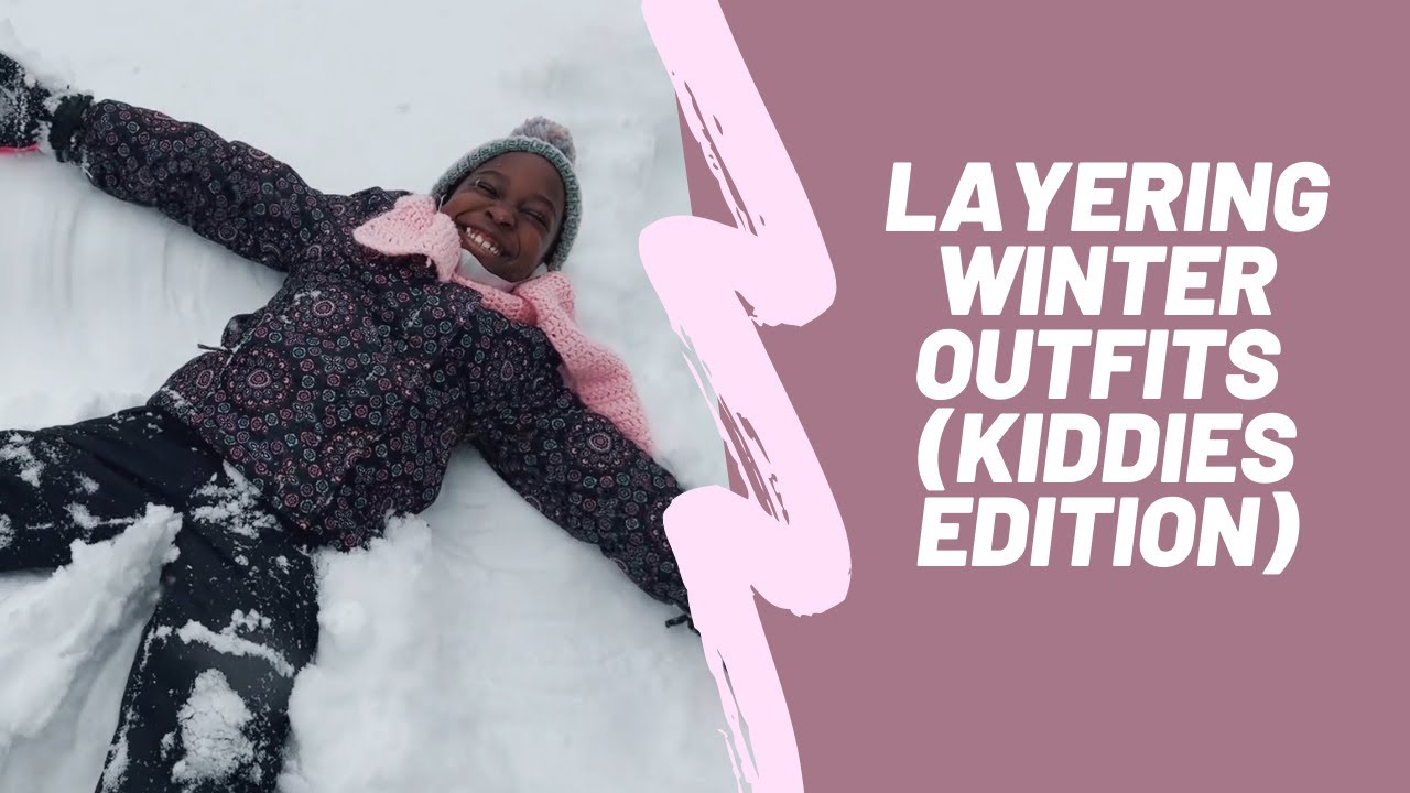 Layering Winter Outfits (Kids Edition)/ 60cm Snowstorm in Ontario Canada/ Snow Playtime