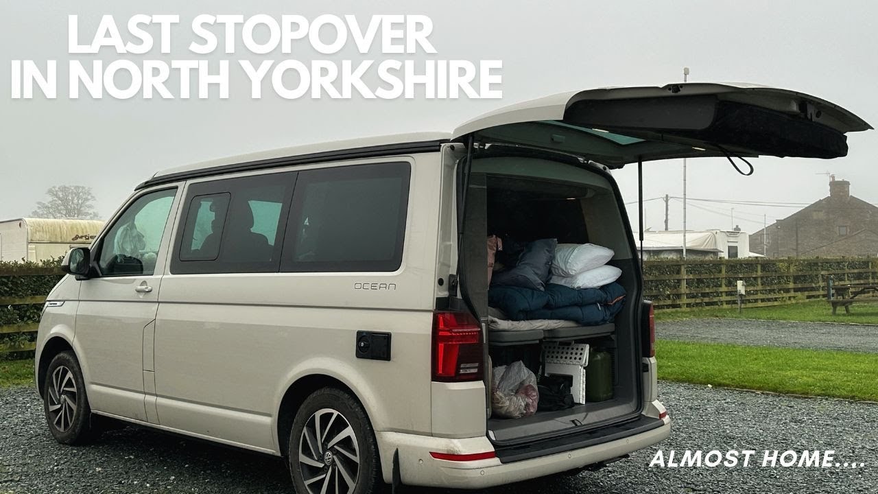 Stopover at North Yorkshire in our VW California Ocean for the night