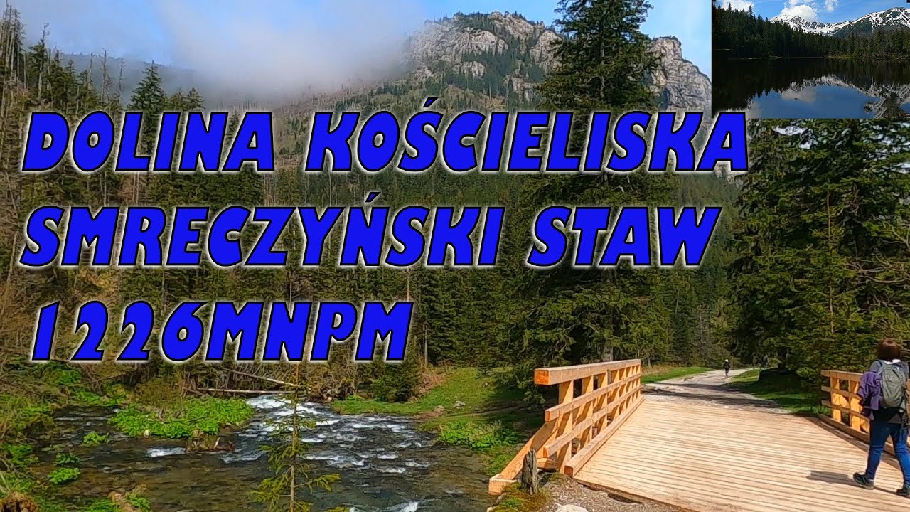 Dolina Kościeliska Smreczyński Staw 1226mnpm