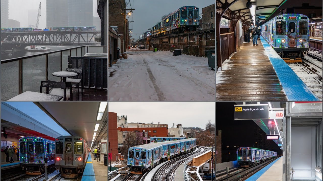 CTA Holiday Train 2025 11/29-12/19/25