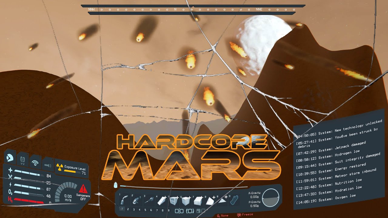 Hardcore Mars Survival 01 | Blueprint for Survival with One Life to Live | Space Engineers