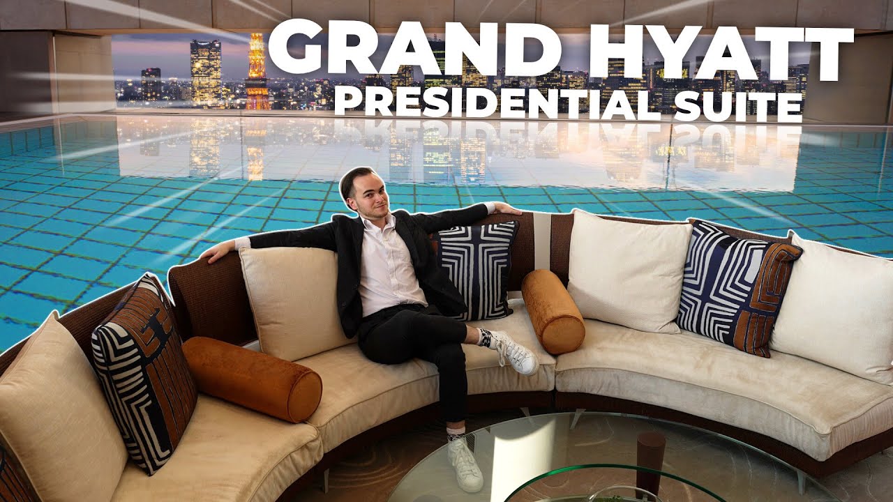 Inside Tokyo’s only PRIVATE POOL Hotel Suite | Grand Hyatt Tokyo Presidential Suite Tour