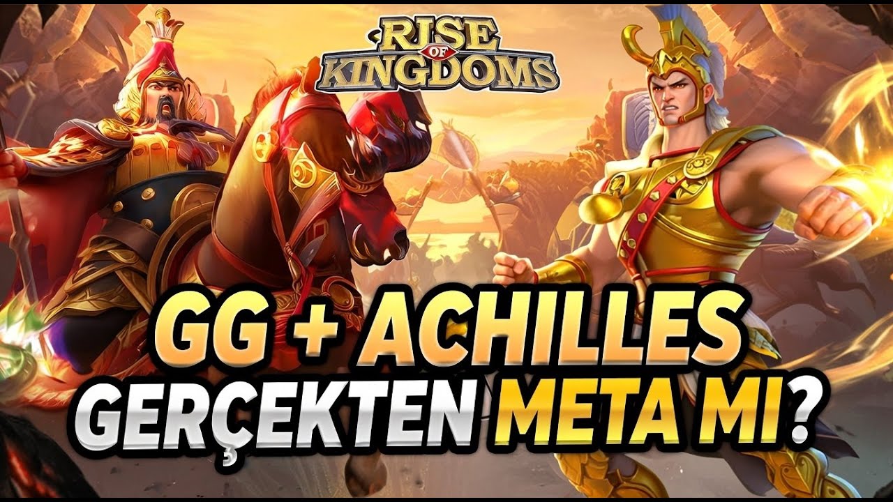 GG + Achilles GERÇEKTEN META MI? 🤯 | Rise of Kingdoms Cavalry Test Sonuçları & En İyi Eşleşmeler