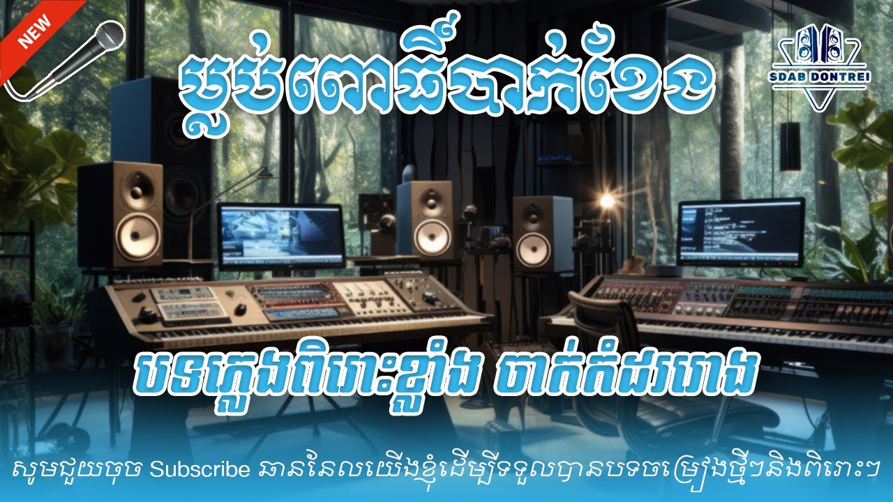 ម្លប់ពោធិ៍បាក់ខែង ២០២៥ បទកំពូលៗកំពុងពេញនិយមស្តាប់រណ្តាំត្រចៀកពិសេសសម្រាប់ចាក់កំដររោងកម្មវិធីផ្សេងៗ