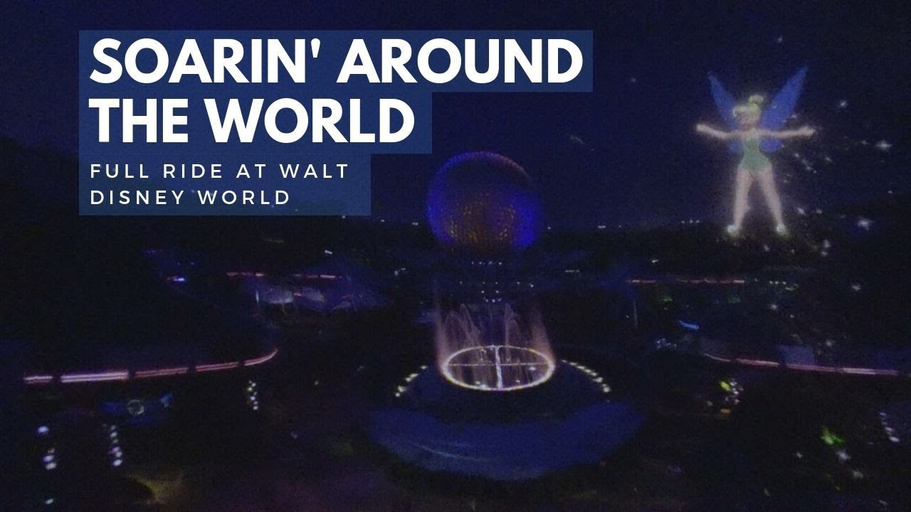 Soarin' Around the World FULL RIDE POV at EPCOT in Walt Disney World