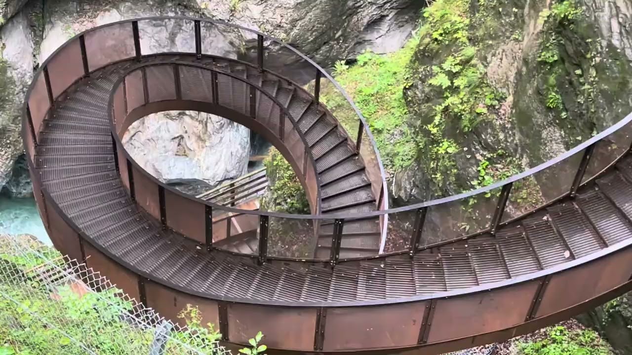 Lichtensteinklamm, Austria in August 2025