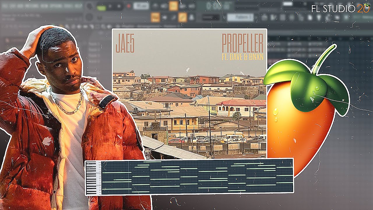Insane Drum Bounce.! How to make a Afroswing / UK rap beat for Santan Dave like JAE5 in FL Studio 20