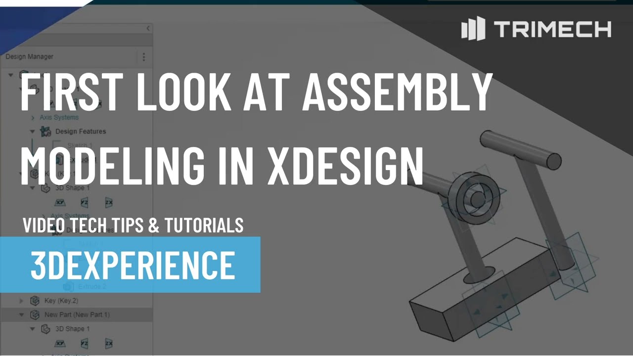 First Look at Assembly Modeling in xDesign Compared to SOLIDWORKS Desktop