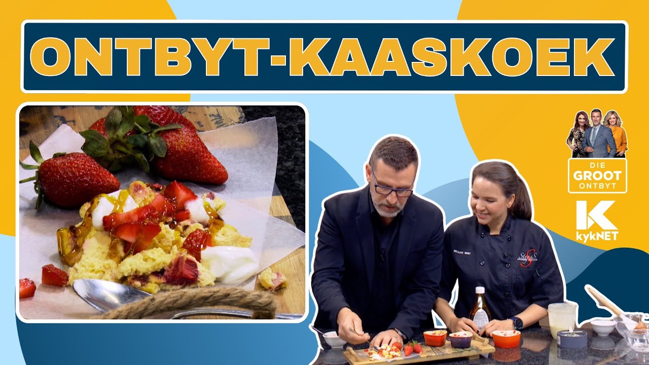 GROOT-Kombuis | Megan Smit maak 'Ontbyt-kaaskoek' | 12 September 2024