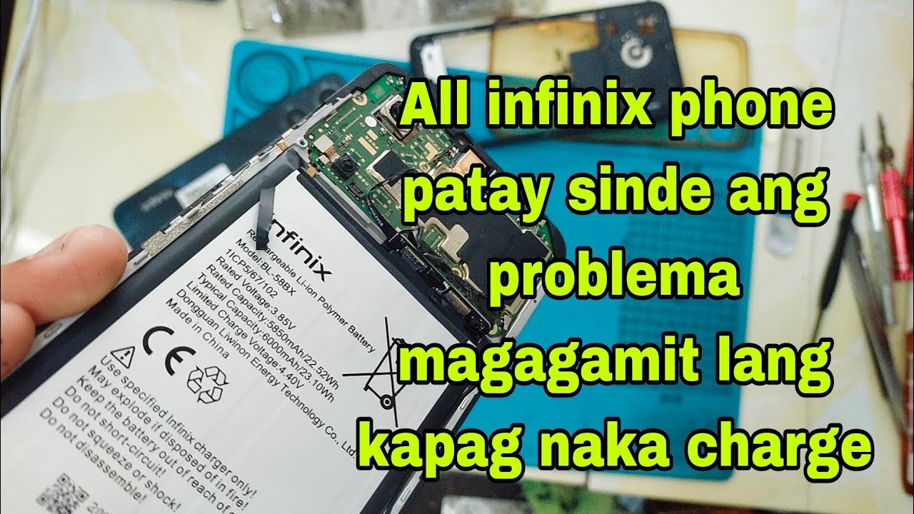 Infinix phone  patay sinde pag walang nakasaksak na charger / paano ayusin?