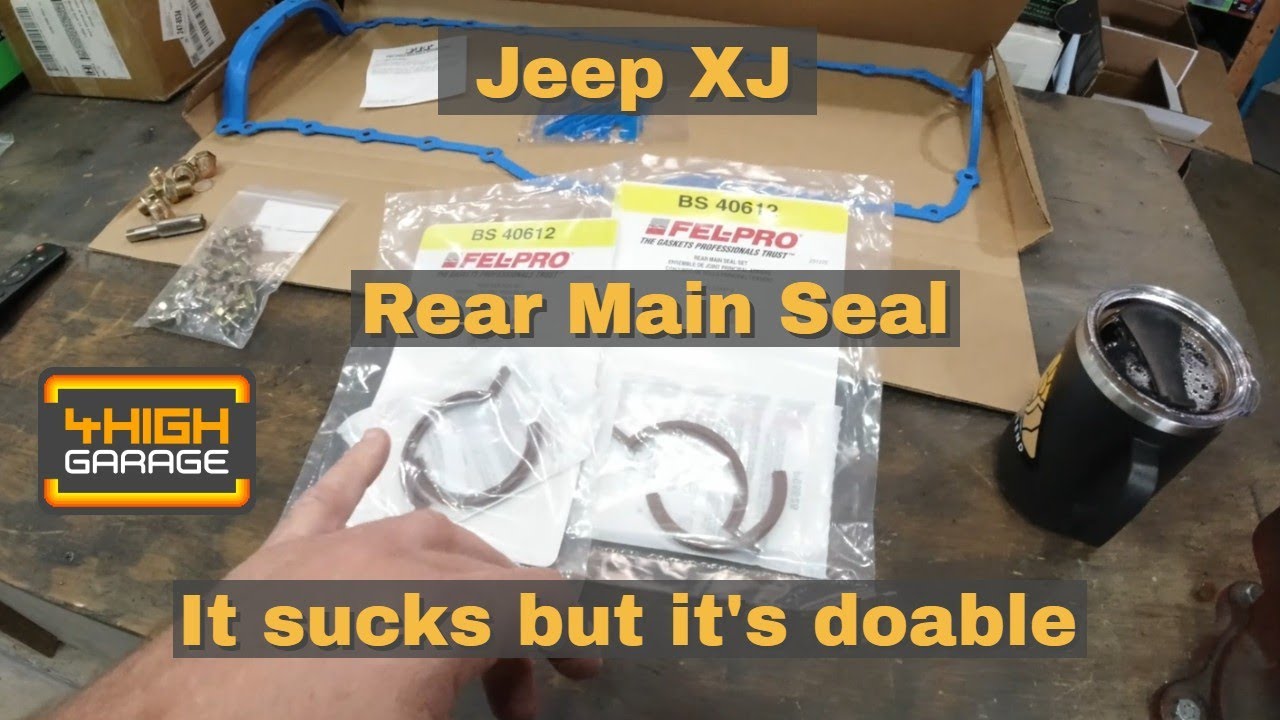 Jeep XJ Rear Main Seal Replacement
