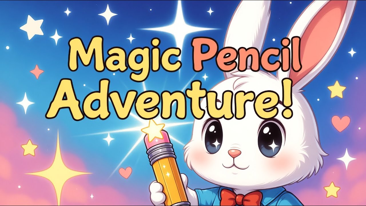 Magic Pencil ✏️✨ | Bunty Bunny’s Fun & Motivated Story | Mooni Kids
