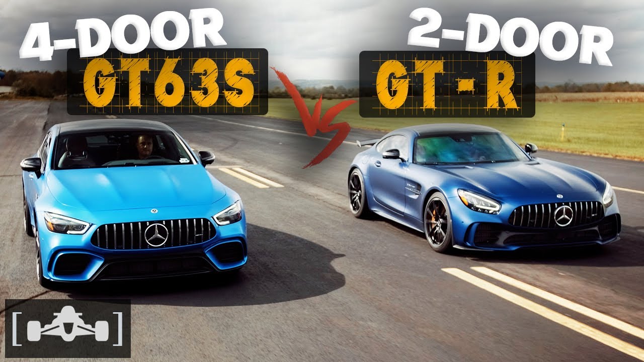 Mercedes AMG GT-R 2020 против GT63S AMG | Сравнительный обзор характеристик + дрэг-рейсинг