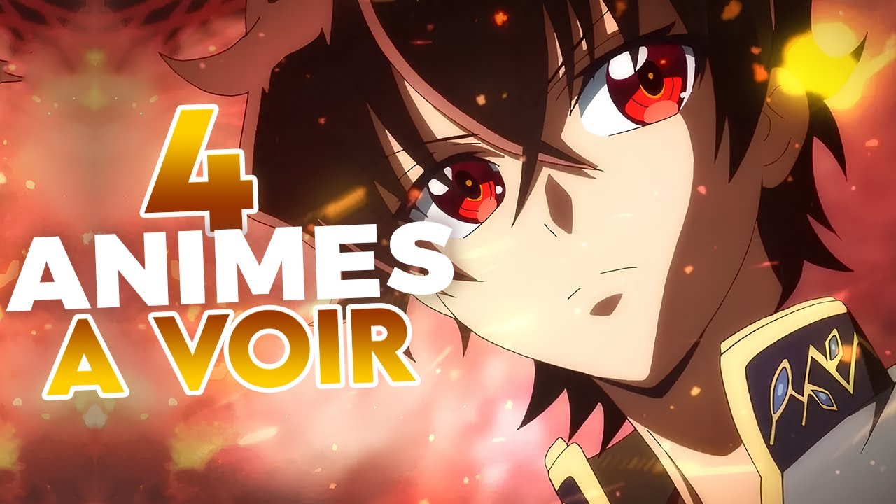 4 ANIMES A VOIR ABSOLUMENT ! (vraiment FOU)