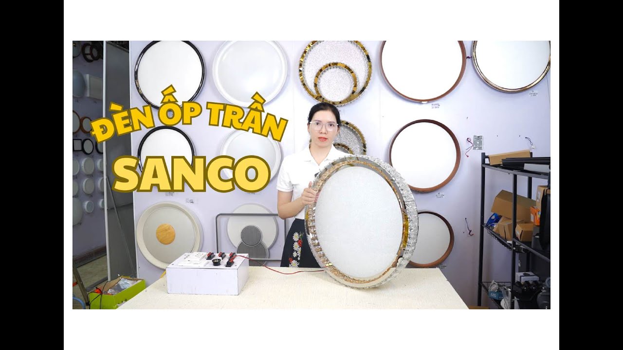 Hướng dẫn lựa chọn đèn ốp trần cho các không gian nhà phố #sieuthidensanco #sanco  #densanco