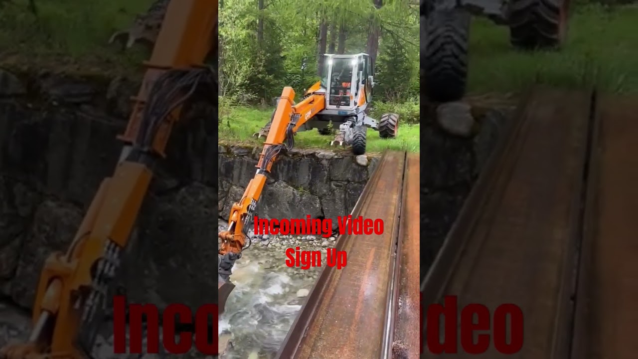 #schorts #excavator #schreitbagger #Menzigombauer Difficult Operation