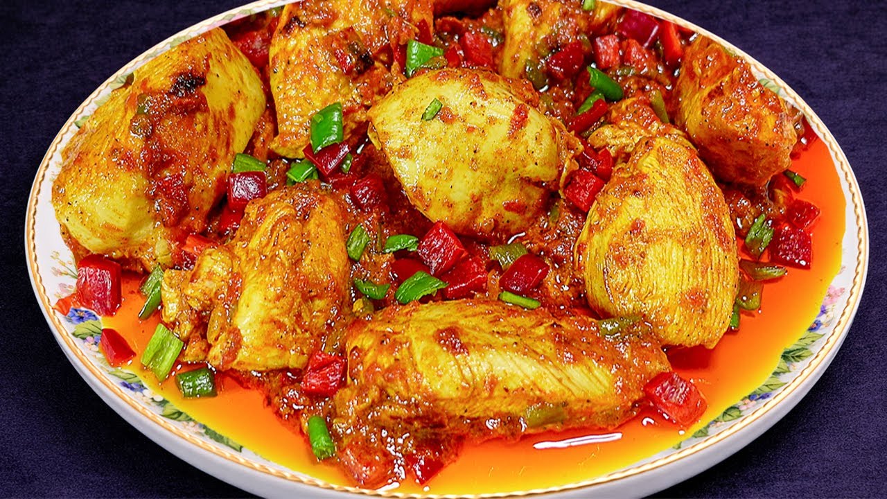 Authentic Afghan Chicken Karahi Recipe | Easy & Flavorful | طرز تهیه کرایی مرغ لذیذ