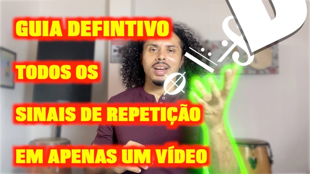 TODOS OS SINAIS DE REPETIÇÃO EM APENAS UM VÍDEO, CODA, SEGNO, DA CAPO, RITORNELLO, FINE E CASAS.