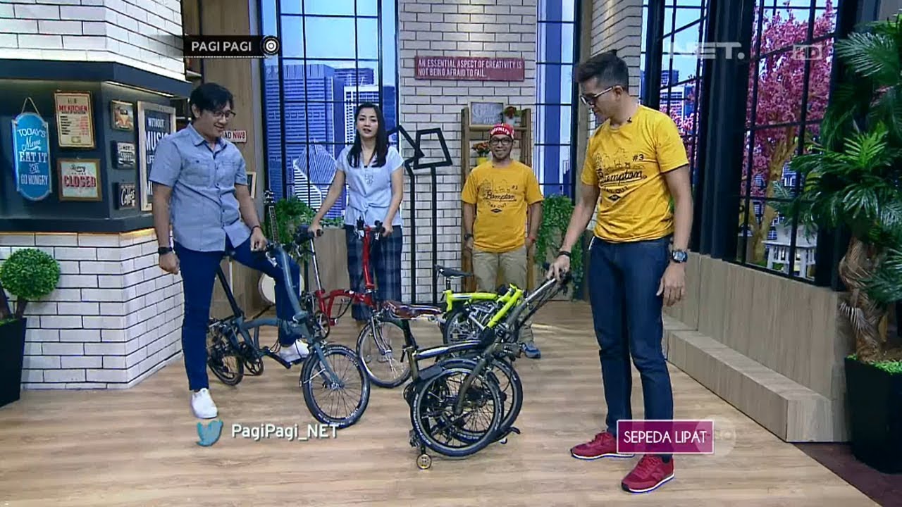Sepeda Lipat Yang Super Praktis