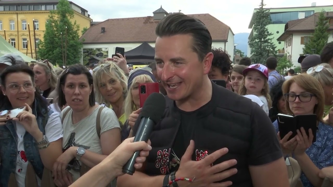 Andreas Gabalier präsentierte erstmals live seine neue Single 