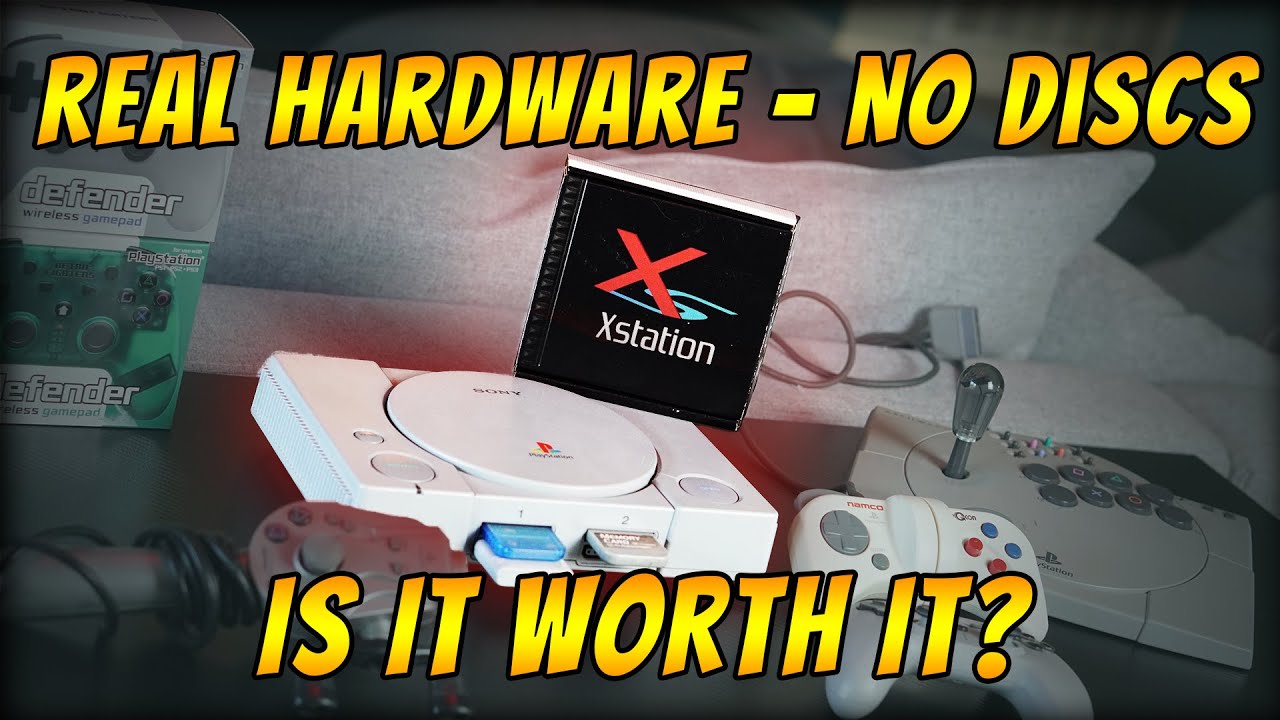XStation PS1 - ODE Mod Makes Original Hardware BETTER!