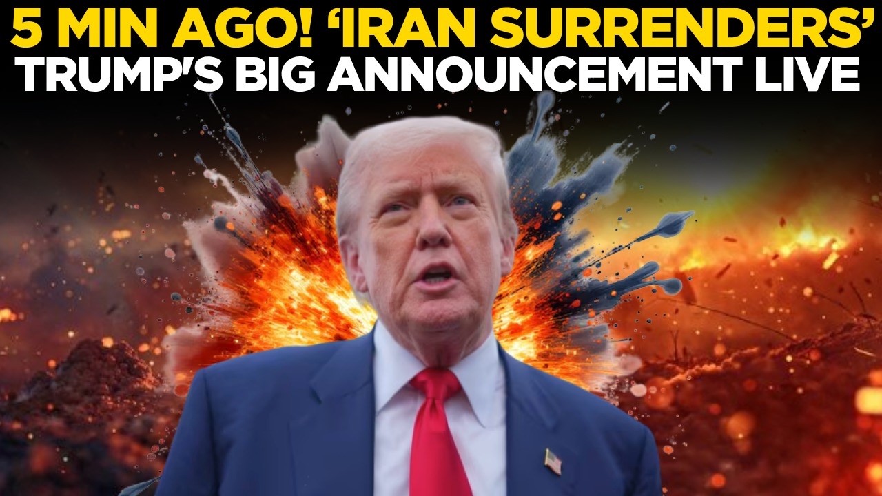 BREAKING NEWS LIVE: Trump Warns Iran | US Could Capture Iran Tonight? | Trump Speech LIVE