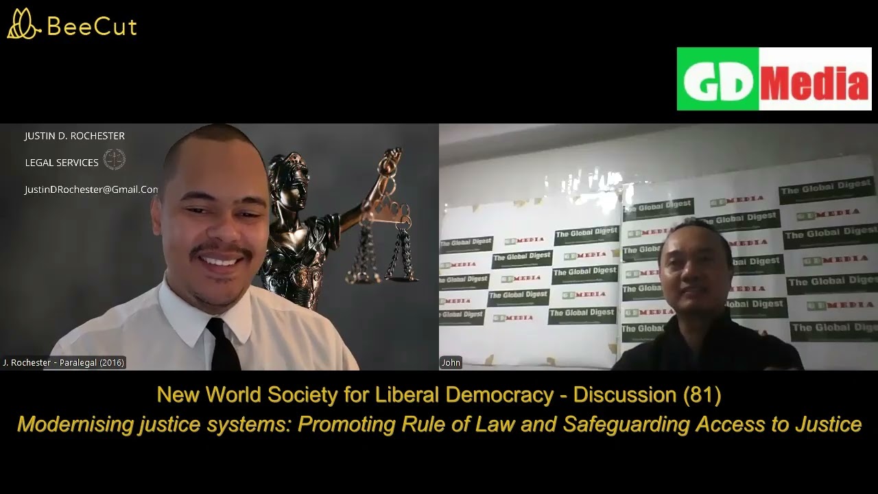 New World Society for Liberal Democracy- Discussion(81) Promoting Justice System, Paralegal Role