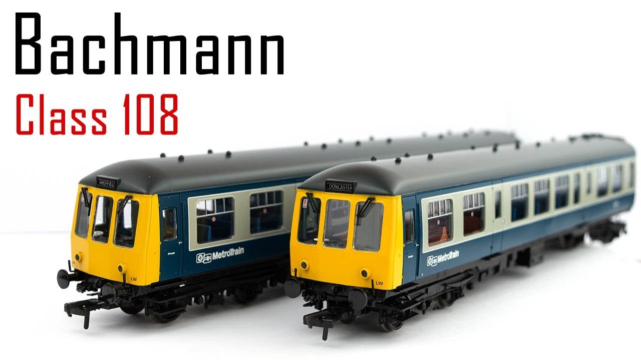 Распаковка дизель-поезда Bachmann Class 108