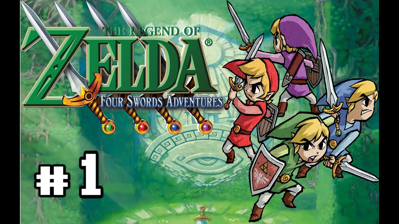 The Legend of Zelda: Four Swords Adventures Episode 1 Lake Hylia