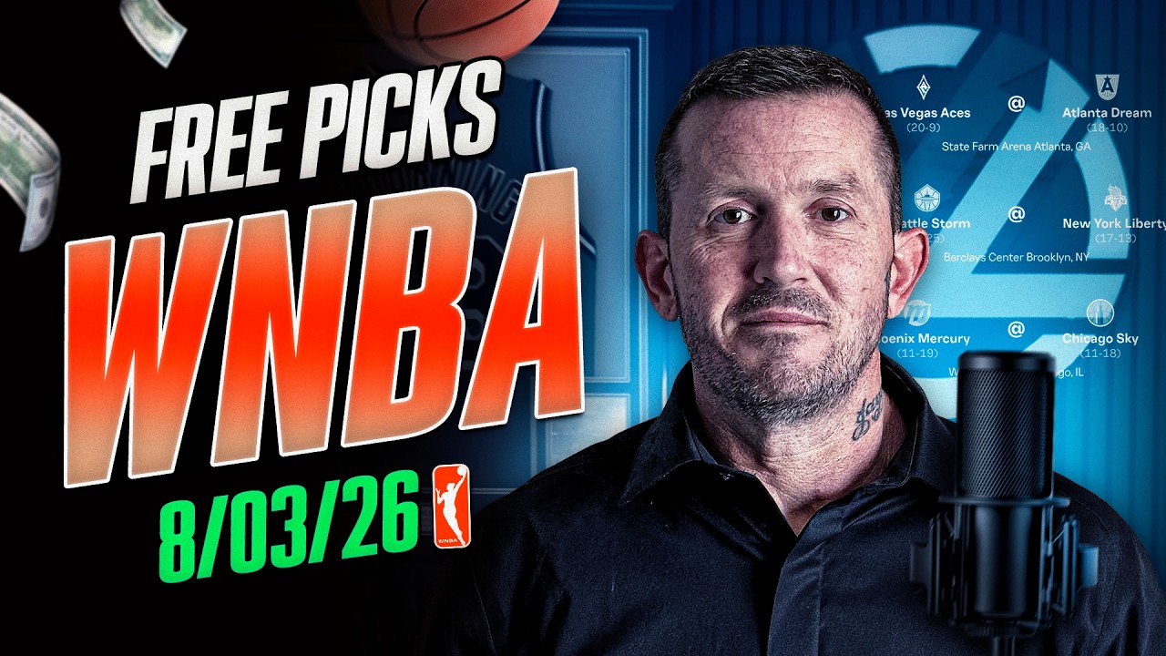 WNBA Picks Today 🏀 Best Bets, Props & Trap Lines | August 3, 2026