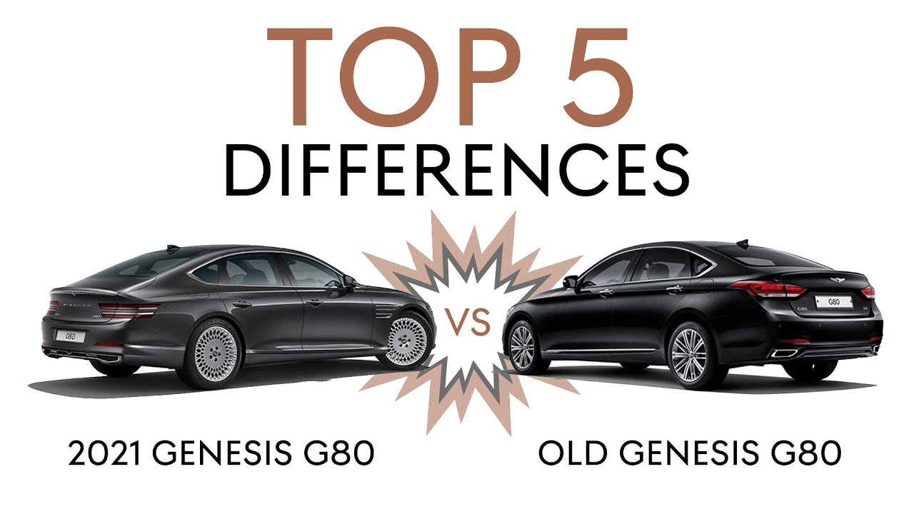 Top 5 Differences - 2021 Genesis G80 vs the 2020! Should you upgrade?