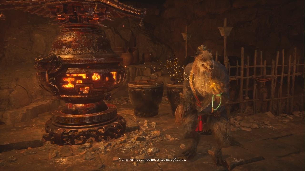 Black Myth: Wukong Derrotando al Sabio del Viento Amarillo